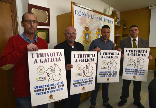 Arteixo, Riveira e Cedeira darán cabida esta fin de semana á primeira Trivolta a Galicia con tres probas de triatlón en tres días